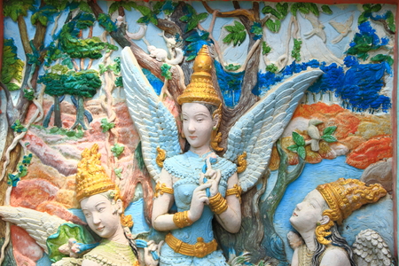 angel statueの写真素材