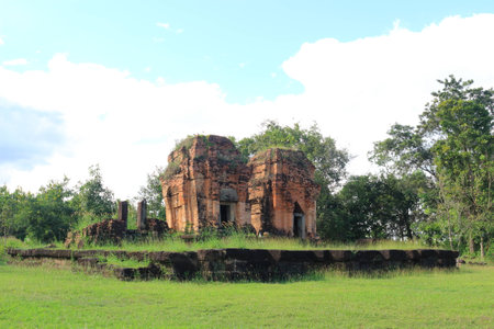 Castle Ban Pri ,Chuea Phloeng ,Prasat ,Surinの写真素材