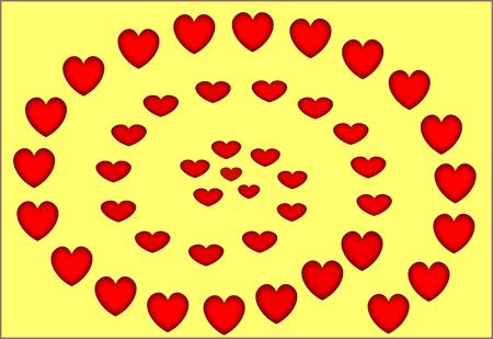 cyclone heartのイラスト素材