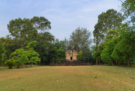 lanscape for Hidu sanctuary situated name prasat ban phluangの写真素材