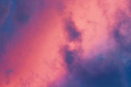 Pink skyの写真素材