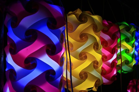 Colorful lightの写真素材