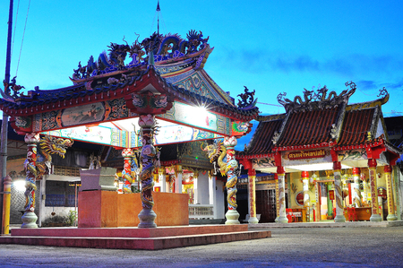 Chinese shrineのeditorial素材