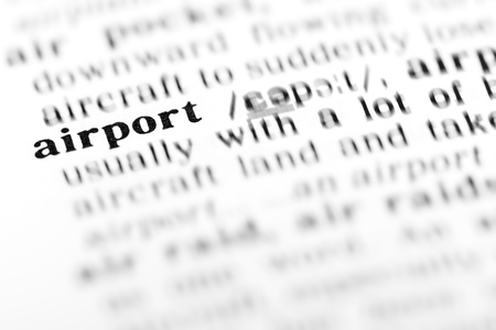 airport (the dictionary project, macro shots, shallow DOF)の写真素材