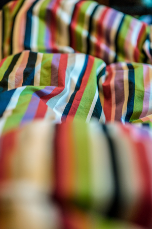 Abstract Colorful Background, Fabric Texture, Vertical Shotの写真素材