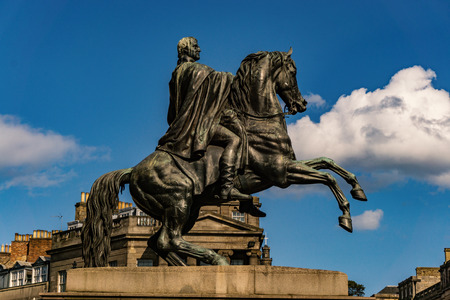 Details of Edinburgh city,  Scotland Uk, Traveling in Europeのeditorial素材