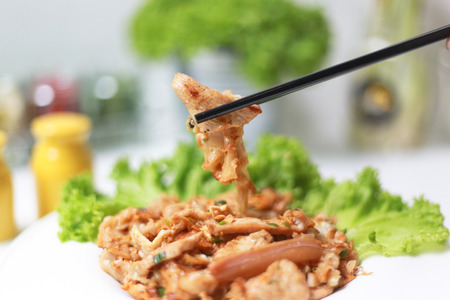 Thai noodleの写真素材