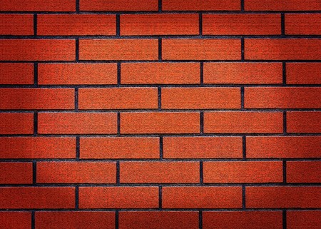 Red brick wall textureの写真素材