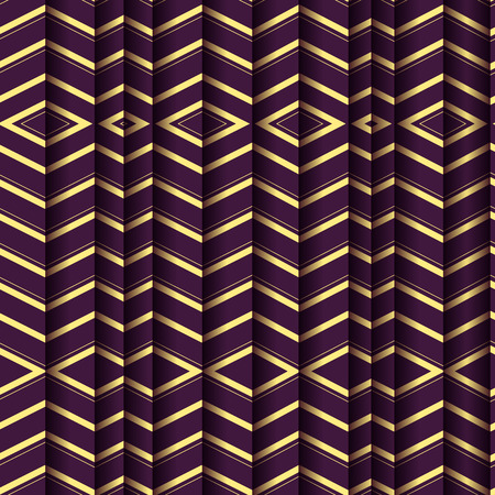 Abstract 3d  geometric background.  Seamless texture. Background texture. 3D Vector interior wall panel pattern. Vector seamless texture.のイラスト素材
