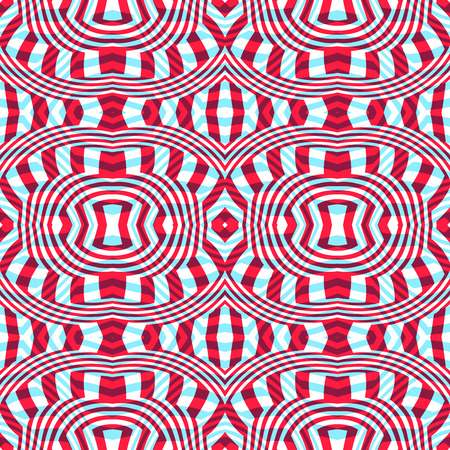 Fantasy abstract seamless pattern. Vector ethnic background.のイラスト素材