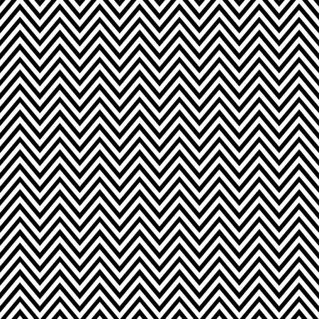 Abstract geometric seamless pattern. Simple black and white background.Vector illustration. Classic design. Chevron patternのイラスト素材