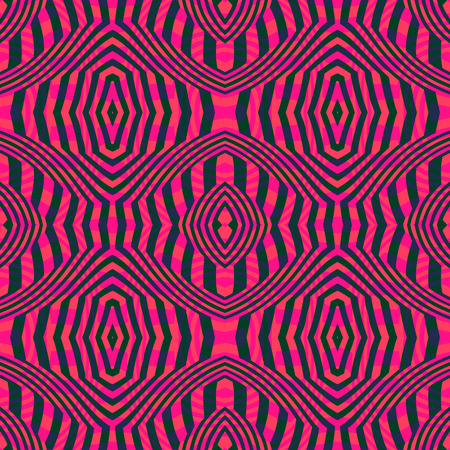 Fantasy abstract seamless pattern. Vector ethnic background.のイラスト素材