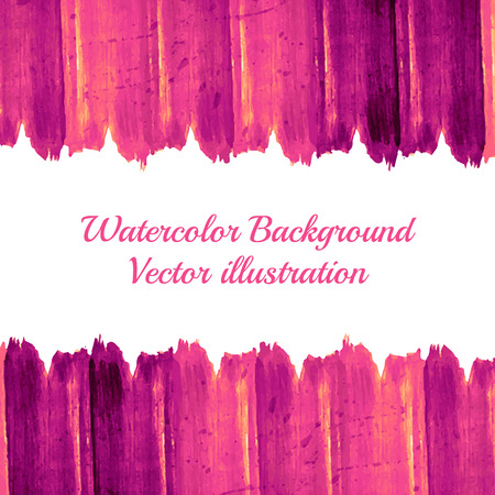Abstract  background. Beautiful watercolor backdrop.Vector illustration. Colorful banner. Editable template. Space for your text.のイラスト素材