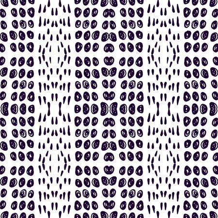 Monochrome scribble background  made a felt pen. Modern design.Vector illustration. Fancy hand drawn texture.White background with blue spirals and  lines. Hipster wallpaper with doodles.のイラスト素材