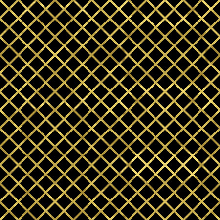 Black and gold  pattern. Abstract geometric modern background. Vector illustration.Shiny backdrop. Texture of gold foil.のイラスト素材