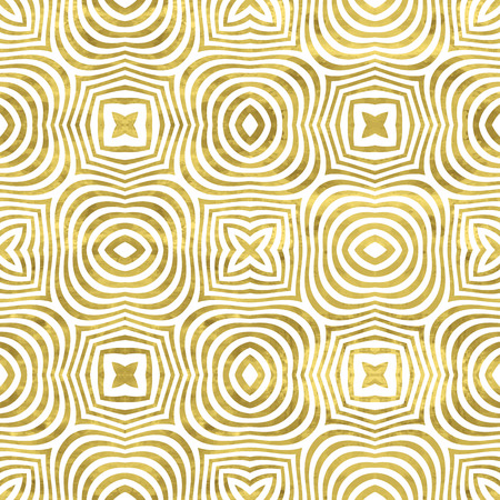 White and gold  pattern.のイラスト素材