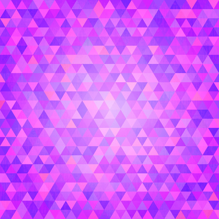 Abstract minimalistic  background with purple triangles. Geometric wallpaper. Vector illustration. Vivid transition wallpaperのイラスト素材