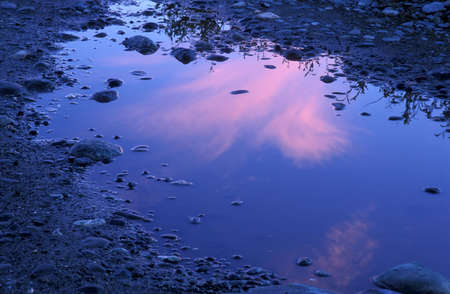 Water and lightの写真素材