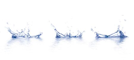 Water is splashing. Use it for concepts.の写真素材