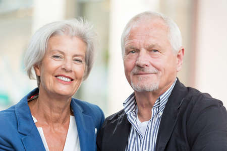 Happy senior coupleの写真素材