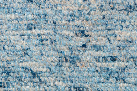 Closeup from a blue background (carpet)の写真素材