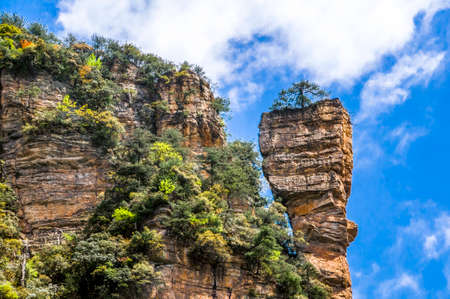 Zhangjiajie national forest park in Hunan province Chinaの写真素材