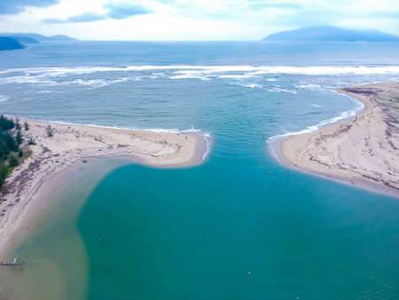 Nice beach in Da Nang city central Vietnam