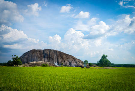 Nice landscape in Dong Nai province southern Vietnamの写真素材