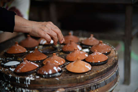 Can cake in Binh Thuan province central Vietnamの写真素材