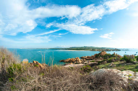 Ke Ga cape in Binh Thuan province central Vietnamの写真素材