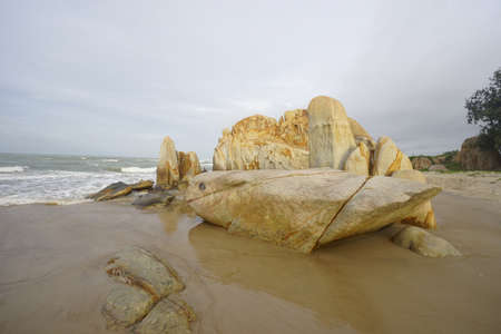 Ke Ga cape in Binh Thuan province central Vietnamの写真素材