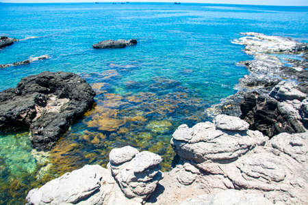 Phu Quy island in Binh Thuan province central Vietnamの写真素材