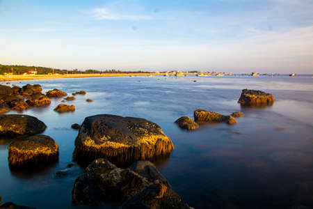 Phu Quy island in Binh Thuan province central Vietnamの写真素材