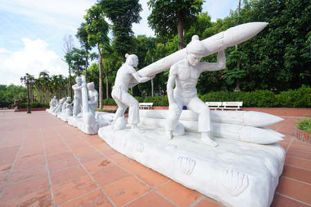 Bach Dang Giang historical place in Hai Phong city northern Vietnamのeditorial素材