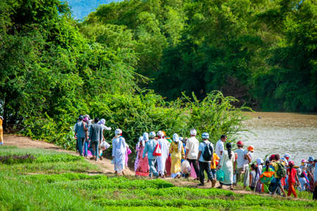 Traditional culture in Binh Thuan province central Vietnamのeditorial素材