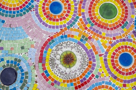 Tiled floor Free pattern.の写真素材