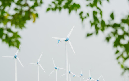 Wind Turbine for alternative energy. Eco powerの写真素材