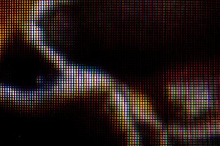 abstract background texture of led screen dot-matrix display
