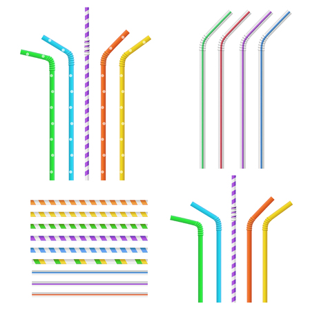 Set Straw for beverage.のイラスト素材