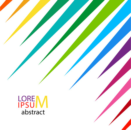 Vector illustration dynamic abstract color background. Light Cover with empty place for text. Color dynamic  lines.のイラスト素材