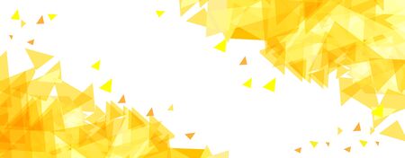 Modern Abstract background of chaotically moving triangles.のイラスト素材