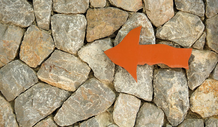 Background and texture with stone wallの写真素材