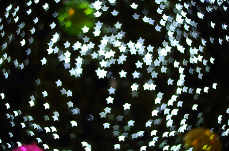 Stars bokeh as background