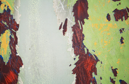 Rust metal and paint for texture and background