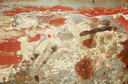 Rust metal and paint for texture and backgroundの写真素材