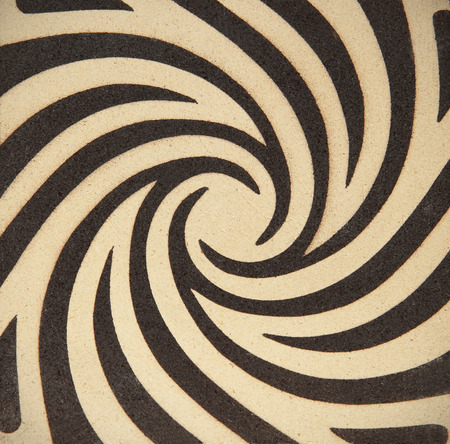 Background and texture with Ancient tile pattern