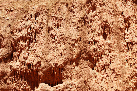Details of rock stone texture, close up shot of rock surface. Textured background or backdrop.の写真素材