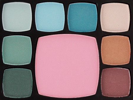 makeup powderの写真素材