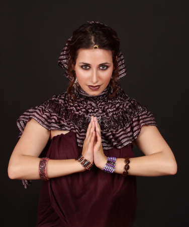 portrait of a beautiful womanの写真素材