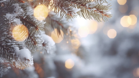 Christmas background Generative AIの素材